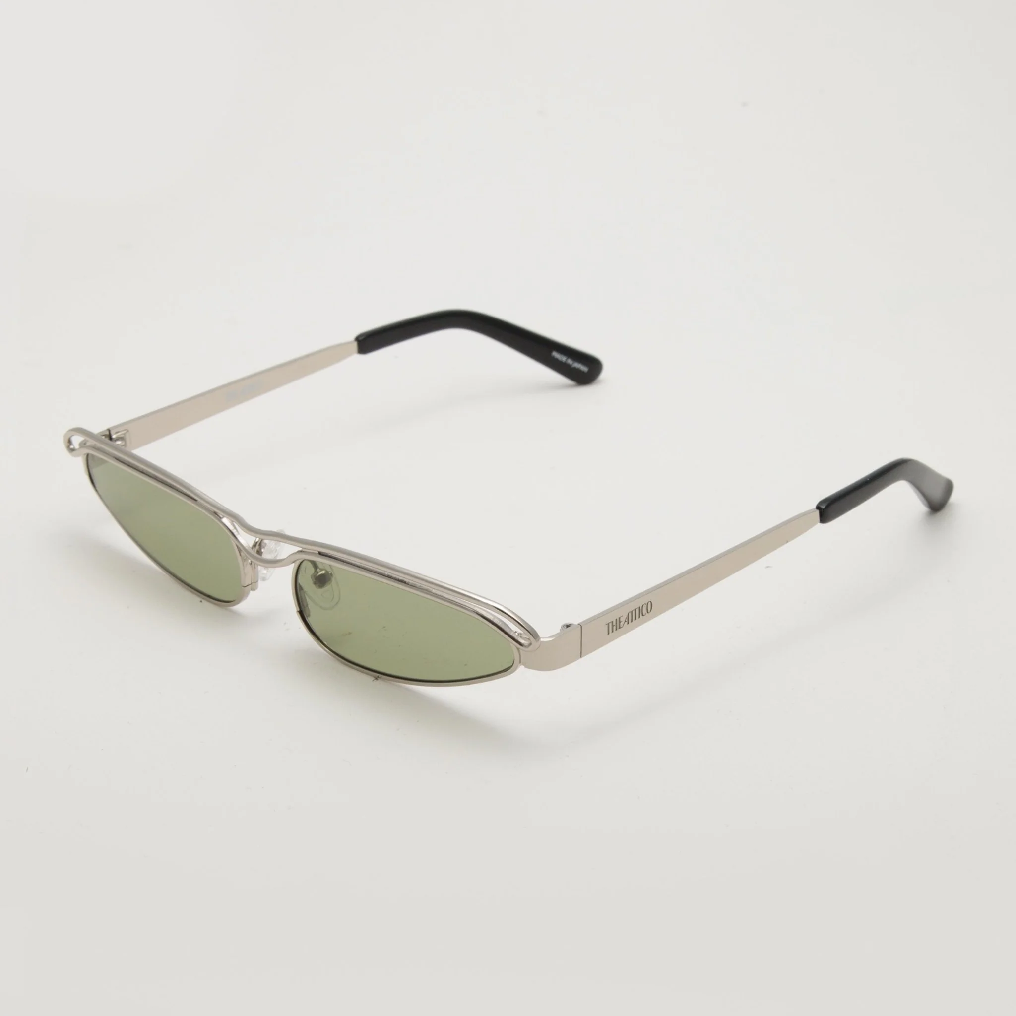 Norma Cat Eye Sunglasses in Silver - Image 2