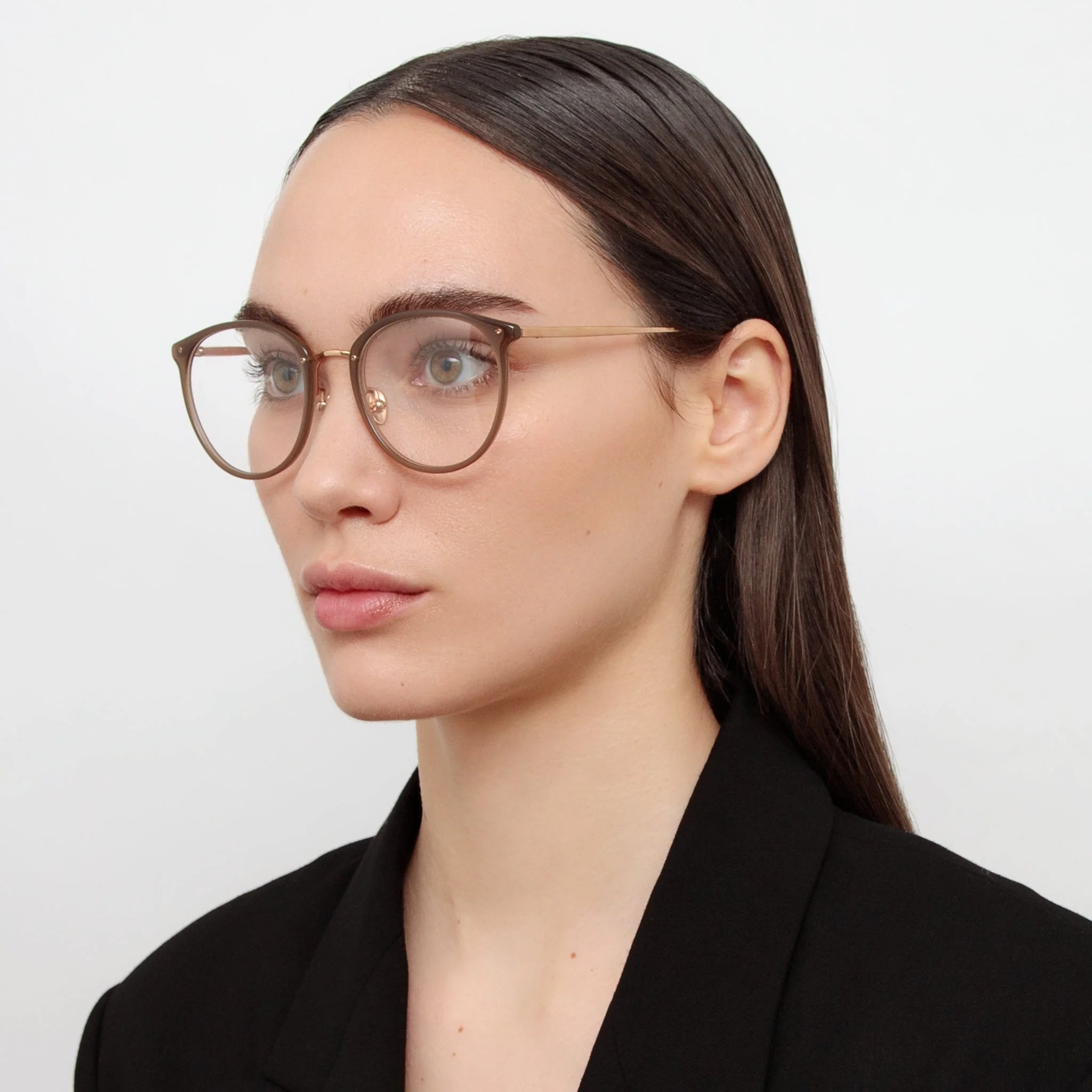 Calthorpe Optical Frame in Mocha - Image 3