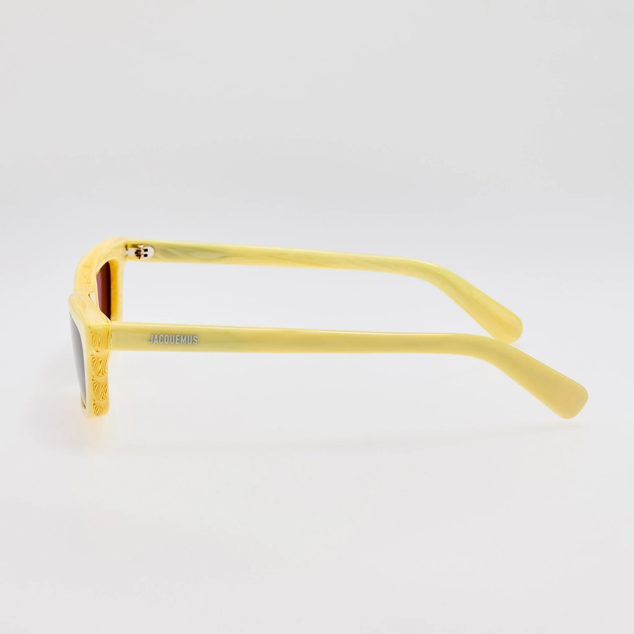 Trapezi Sunglasses in Yellow Stripe - Image 6