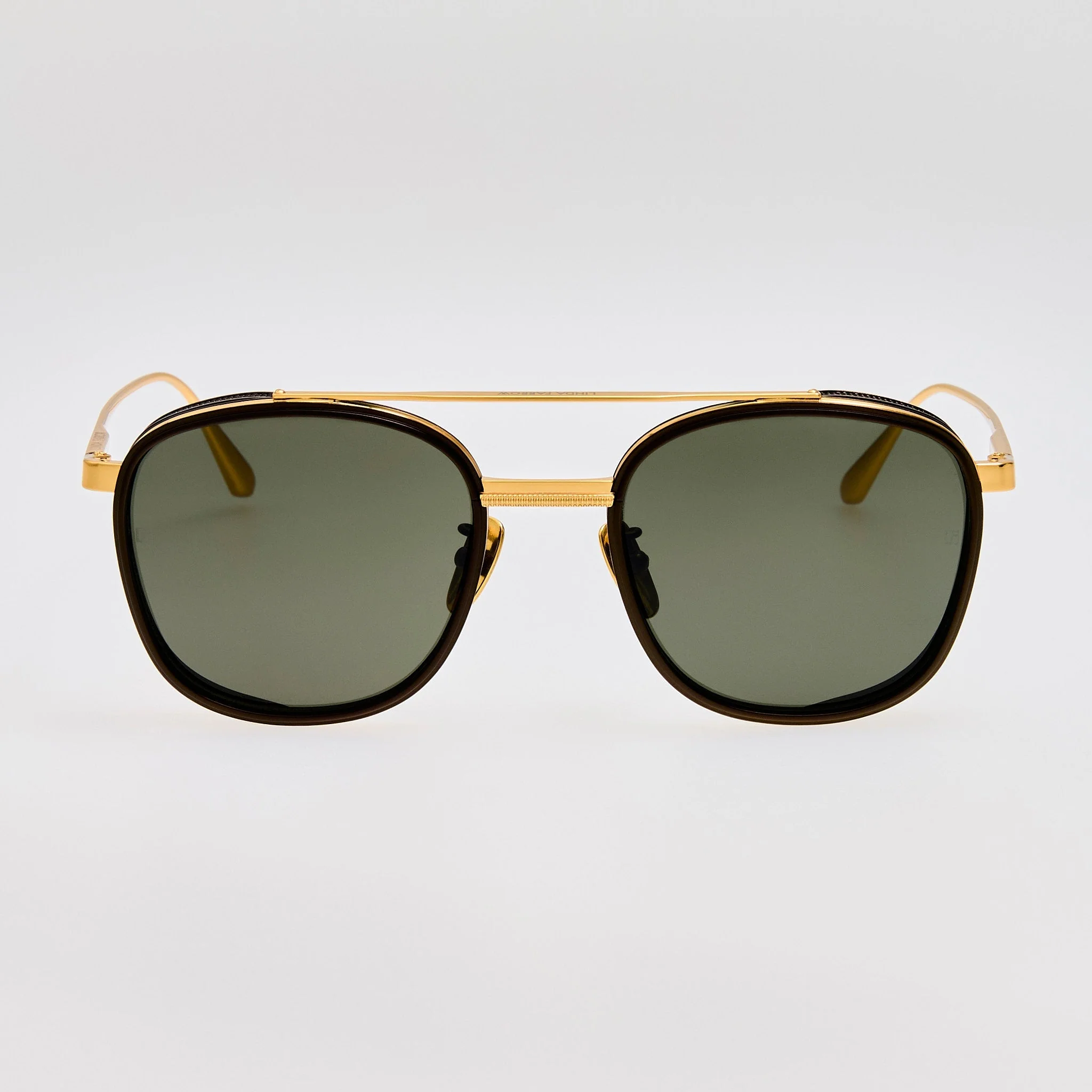 Varo Sunglasses in 22K Gold and Black