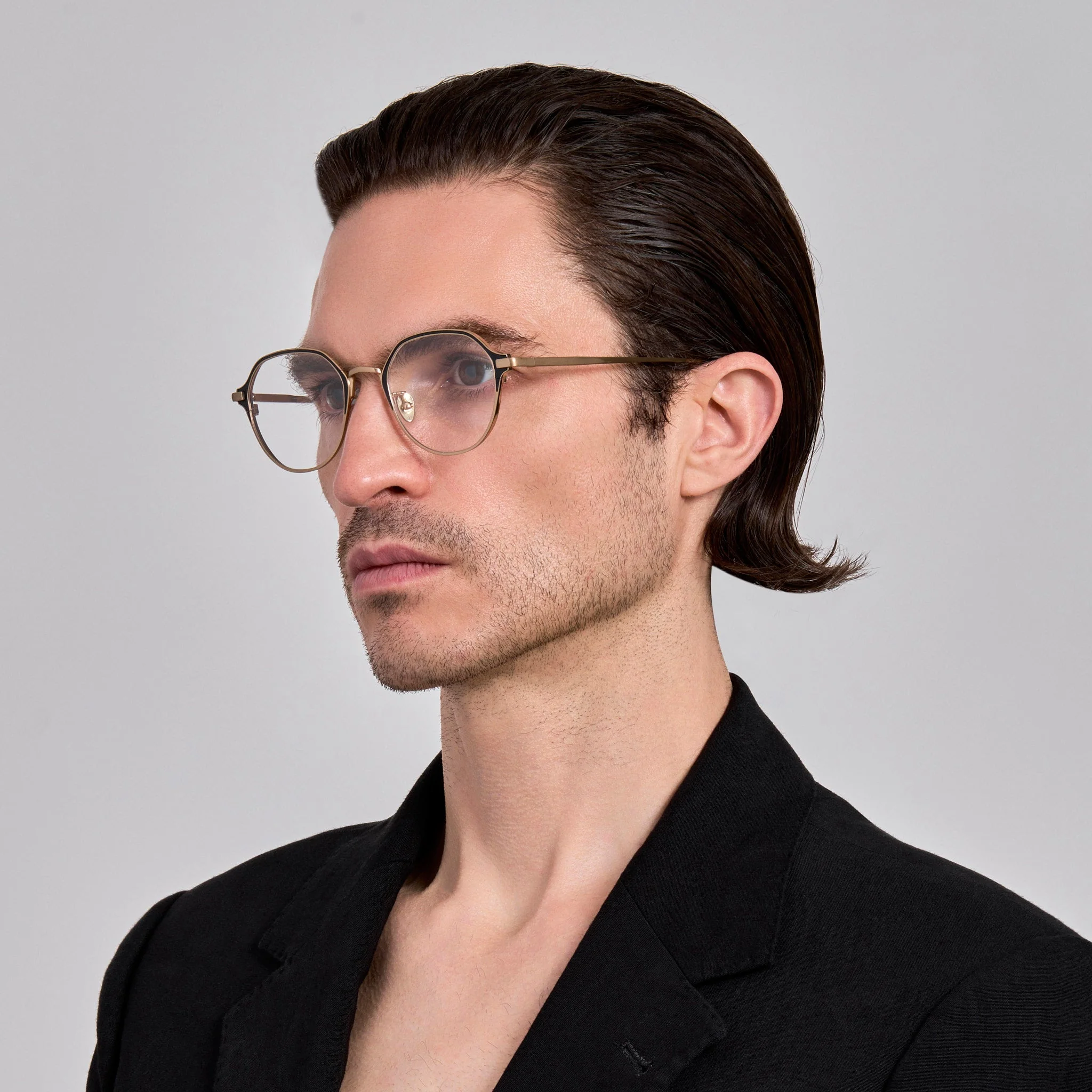 Wilson Optical in Satin Black and Matt Champagne - Image 3