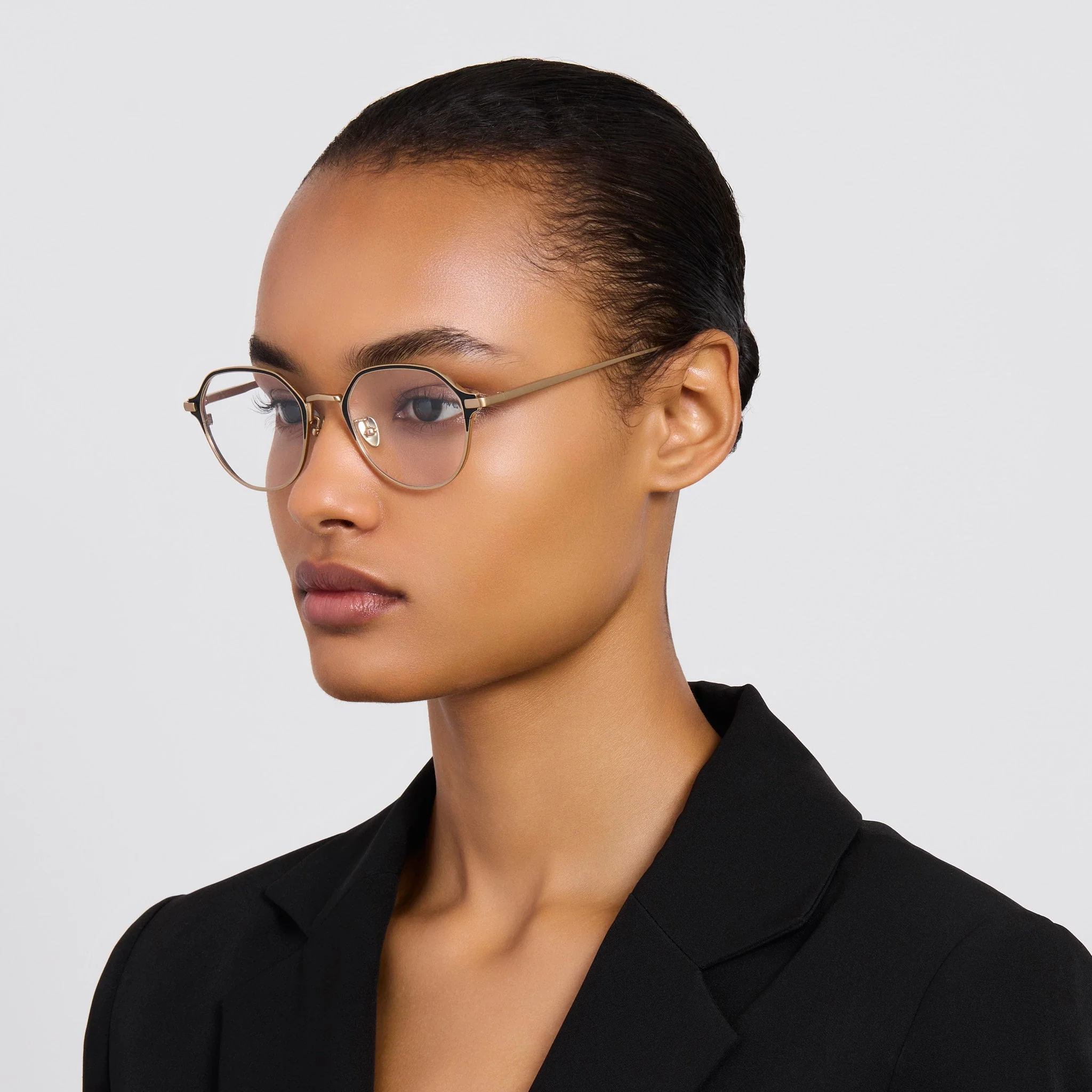 Wilson Optical in Satin Black and Matt Champagne - Image 4